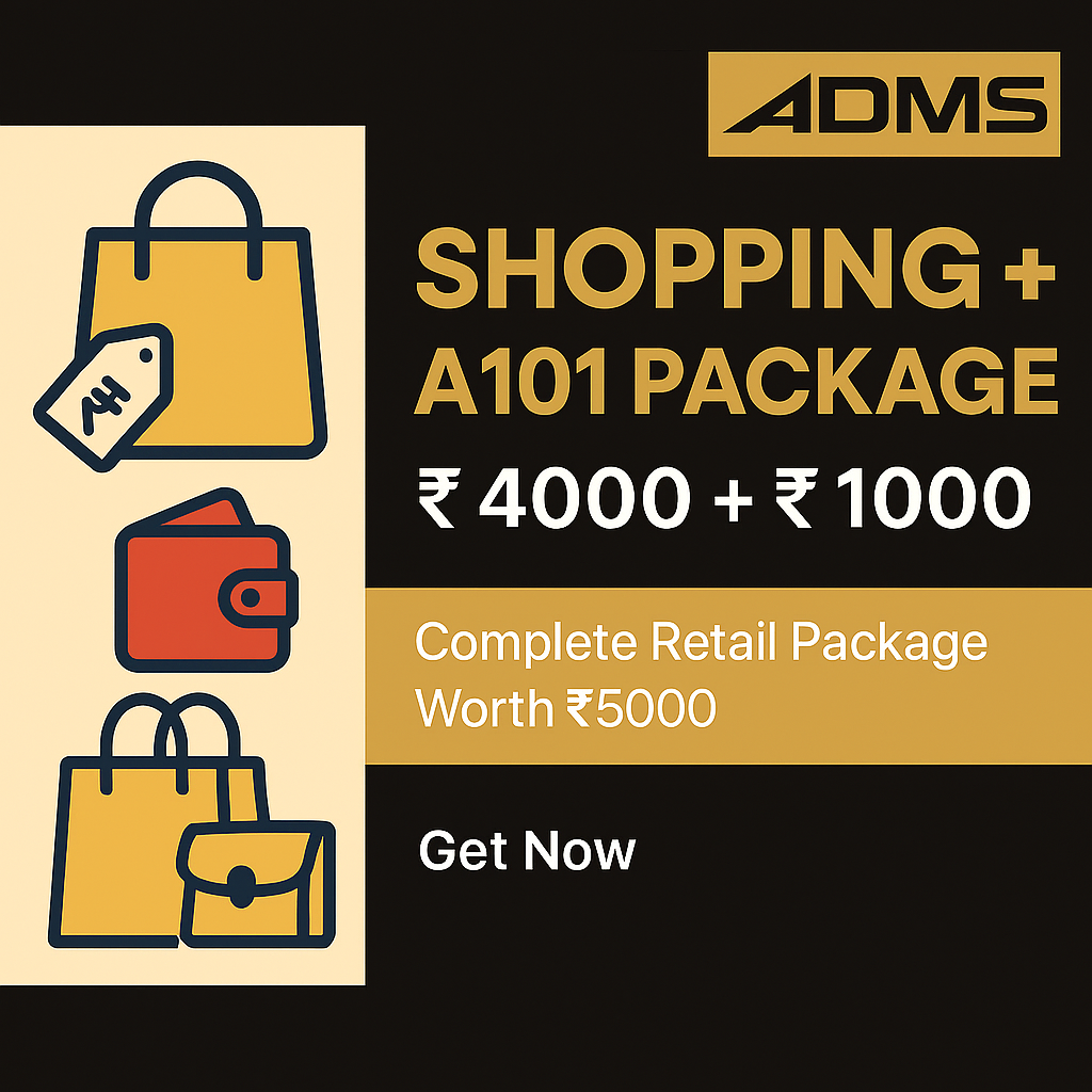 Shopping  + A101 Package 4000+1000&nbsp;&nbsp;&nbsp;&nbsp;&nbsp;&nbsp;&nbsp;