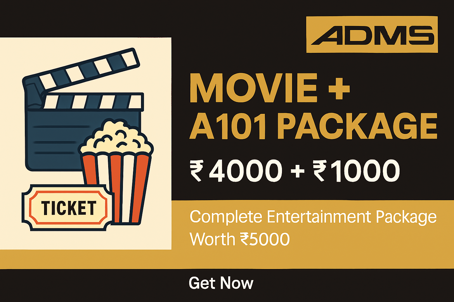 Movie + A101 Package 4000+1000&nbsp;&nbsp;&nbsp;&nbsp;&nbsp;&nbsp;&nbsp;&nbsp;&nbsp;&nbsp;&nbsp;